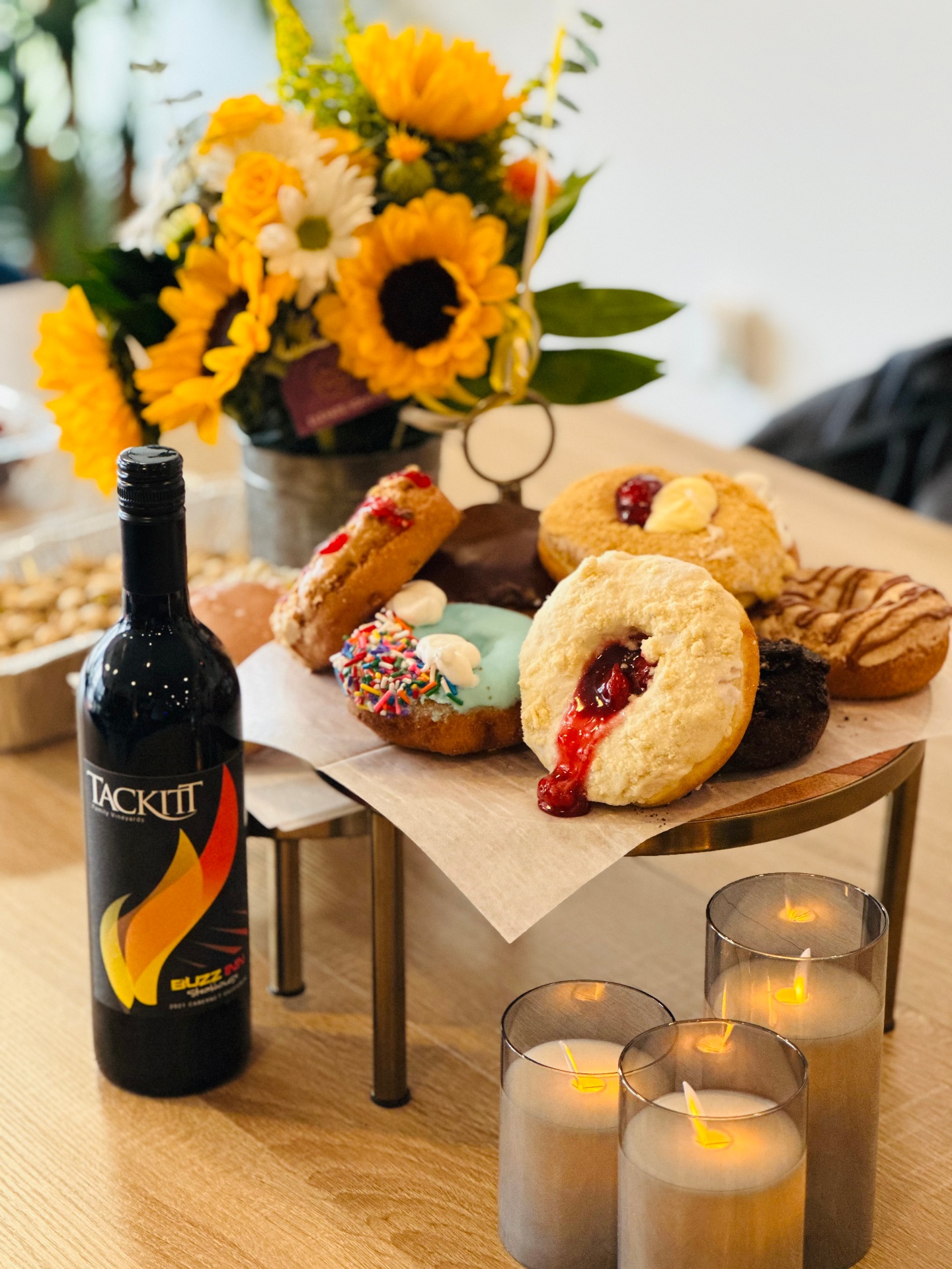 Private event toast
